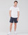 Textil Homem Slip-on Polo Ralph Lauren SHORT PREPSTER AJUSTABLE ELASTIQUE AVEC CORDON INTERIEUR LOGO PO Marinho