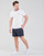 Textil Homem Shorts / Bermudas Tarocash Malibu Slim Polo SHORT PREPSTER AJUSTABLE ELASTIQUE AVEC CORDON INTERIEUR LOGO PO Marinho
