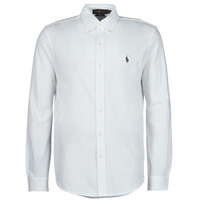 Textil Homem Camisas mangas comprida Polo Ralph Lauren COPOLO Branco