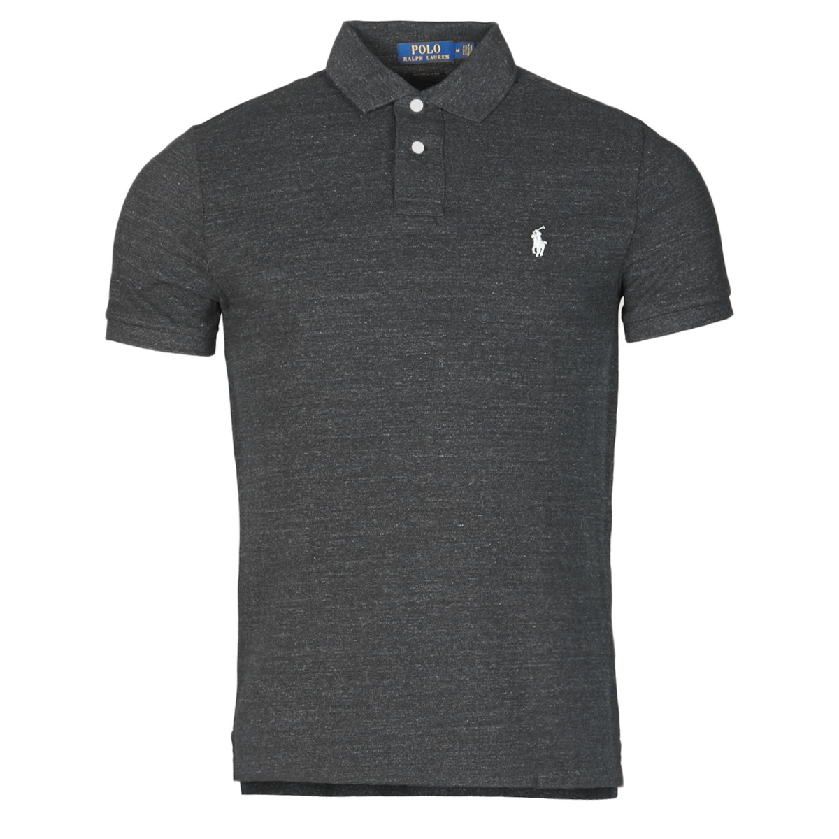 Textil Homem Billionaire embroidered logo short-sleeve polo shirt Polo Manches Longues Team Colours Preto