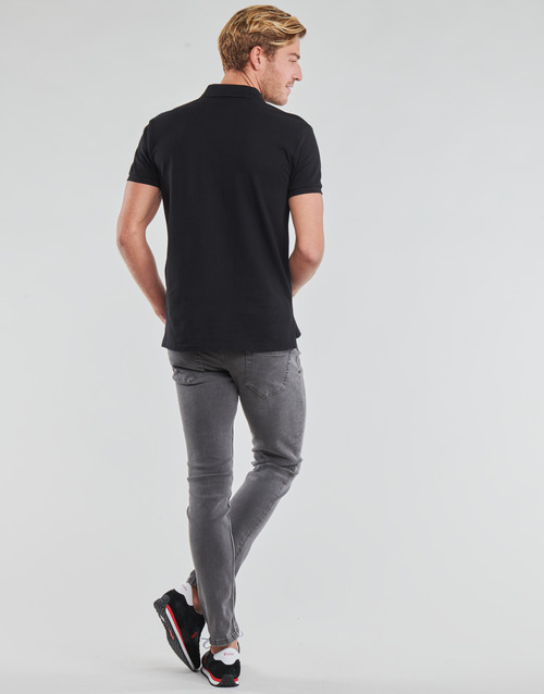 Polo Ralph Lauren POLO AJUSTE DROIT EN COTON BASIC MESH LOGO PONY PLAYER Preto