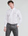 Textil Homem Camisas mangas comprida mede-se abaixo da maça de Adão CHEMISE AJUSTEE EN POPLINE DE COTON COL BOUTONNE  LOGO PONY PLAY Branco