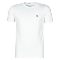 Textil Homem T-Shirt mangas curtas Calvin Klein Jeans YAF Branco