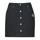 Textil Mulher tenisky calvin klein jeans destinee b4r0807 black COTTON TWILL MINI SKIRT Preto