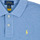 Textil Rapaz Polos mangas curta polo a rayas con logo bordado BLEUNI Azul