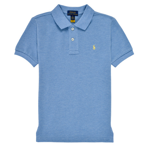 Textil Rapaz Jejia geometric button-down shirt Polo Ralph Lauren BLEUNI Azul