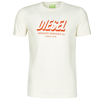 Textil Homem T-Shirt mangas curtas Diesel A01849-0GRAM-129 Branco