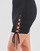Textil Mulher Черные женские жилетки Guess ALEXA TIE DRESS Preto