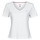 Textil Mulher T-Shirt mangas curtas Tommy Jeans SOFT JERSEY V NECK Branco