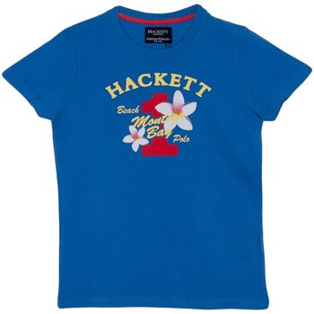 Textil Rapaz T-Shirt mangas curtas Hackett HK500152-545 Azul