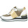 Sapatos Mulher Sapatilhas Karston SILMON Branco / Ouro