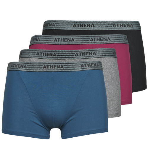 adidas solyx womens black jeans pants code Homem Boxer Athena BASIC COTON  X4 Cinza / Bordô / Azul / Preto