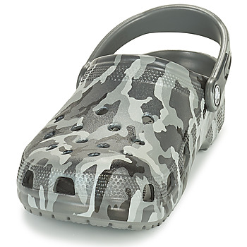 Crocs CLASSIC PRINTED CAMO CLOG Camuflagem / Cinza