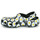 Sapatos Mulher Tamancos Crocs CLASSIC VACAY VIBES CLOG Preto / Branco / Amarelo