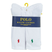 Acessórios Meias de desporto Polo Ralph Lauren ASX110 6 PACK COTTON Branco