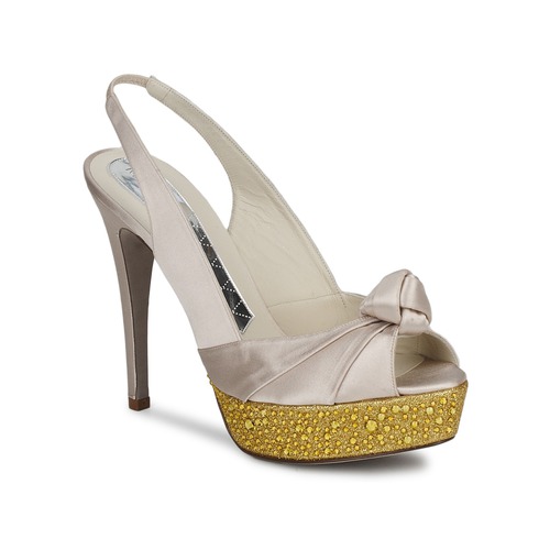 Sapatos Mulher Sandálias Magrit IMPERIALI Branco / Dourado