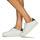 Sapatos Mulher Sapatilhas MICHAEL Michael Kors KEATING LACE UP Branco / Castanho