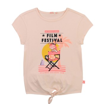 Textil Rapariga T-Shirt mangas curtas Billieblush U15852-44F Rosa
