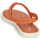 Sapatos Mulher Chinelos Melissa FLASH SANDAL & SALINAS Laranja / Bege