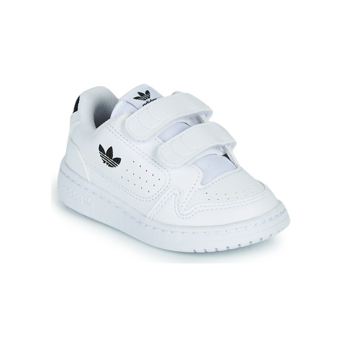 Sapatos Criança Sapatilhas girl adidas Originals NY 92 CF I Branco / Preto