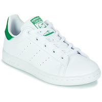 Sapatos Criança Sapatilhas adidas Originals STAN SMITH J SUSTAINABLE Branco / Verde
