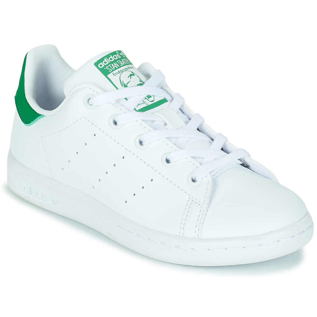 Sapatos Criança Sapatilhas BB9426 adidas Originals STAN SMITH C SUSTAINABLE Branco / Verde