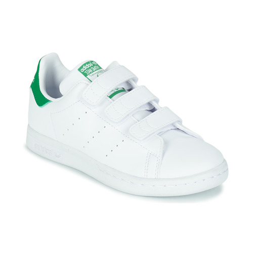 Sapatos Criança Sapatilhas adidas Originals STAN SMITH CF C SUSTAINABLE Branco / Verde