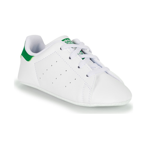Sapatos Criança Sapatilhas typu adidas Originals STAN SMITH CRIB SUSTAINABLE Branco / Verde