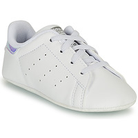 Sapatos Rapariga Sapatilhas adidas Originals STAN SMITH CRIB SUSTAINABLE Branco / Prateado