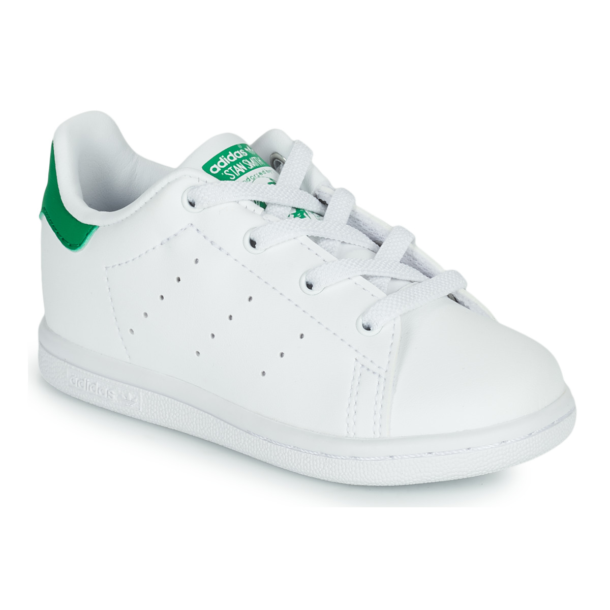 Sapatos Criança Sapatilhas adidas Originals STAN SMITH EL I SUSTAINABLE Branco / Verde