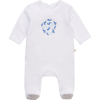 Textil Rapaz Pijamas / Camisas de dormir Carrément Beau Y97141-10B Branco