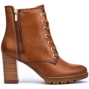 Sapatos Mulher Botins Pikolinos ANKLE BOOTS CONNELLY W7M-8788 Castanho