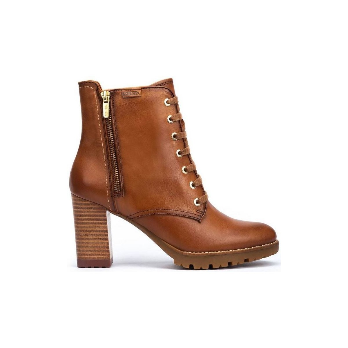 Sapatos Mulher Botins Pikolinos ANKLE BOOTS CONNELLY W7M-8788 Castanho