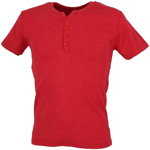 Textil Homem T-shirts e Pólos La Maison Blaggio  Vermelho