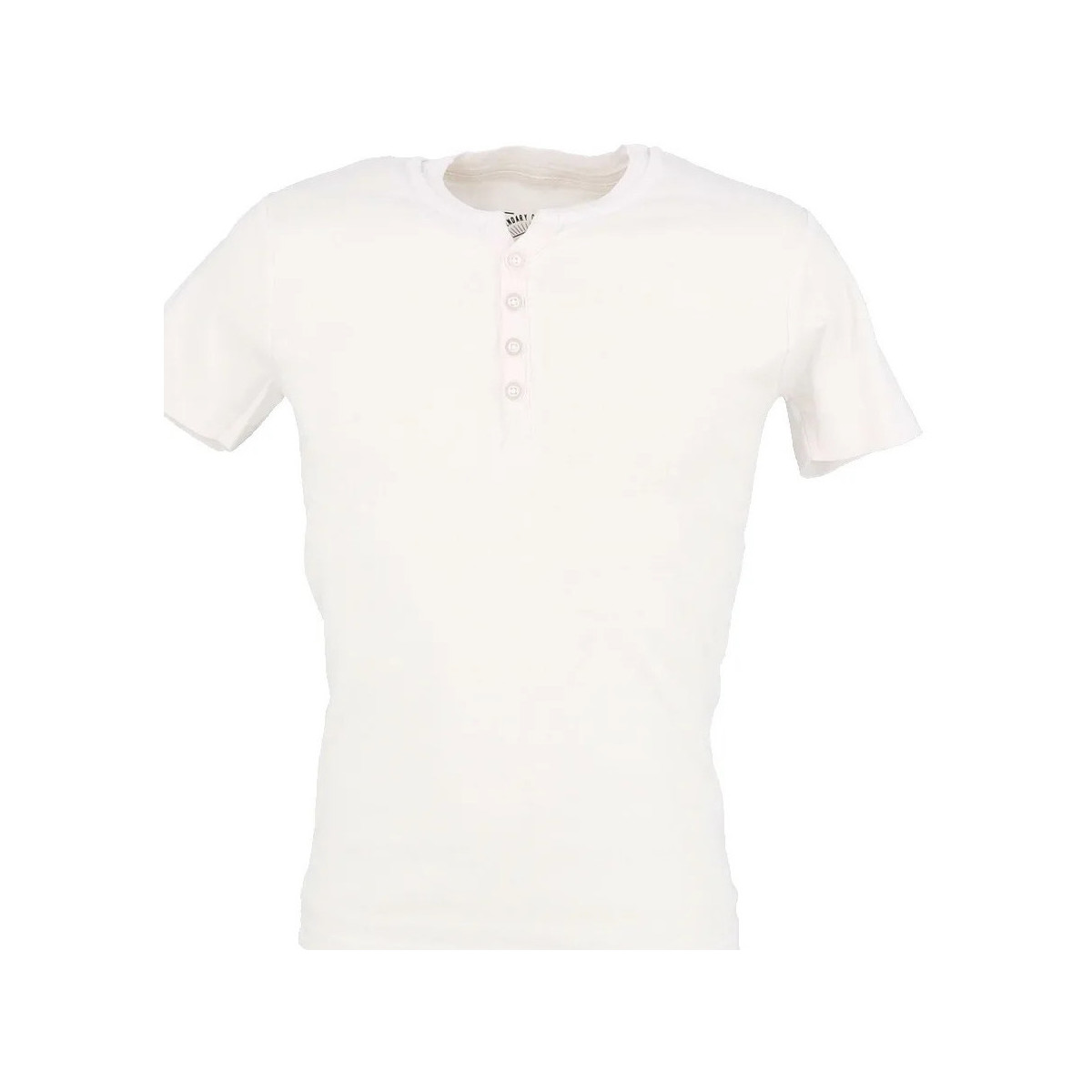 Textil Homem T-shirts e Pólos La Maison Blaggio  Branco