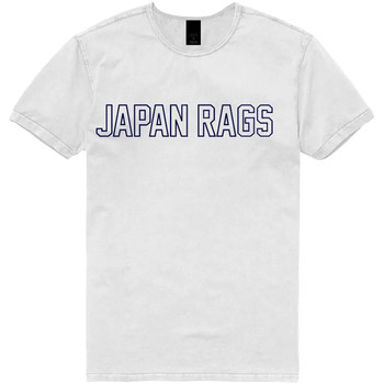 Textil Rapaz T-Shirt mangas curtas Japan Rags  Branco