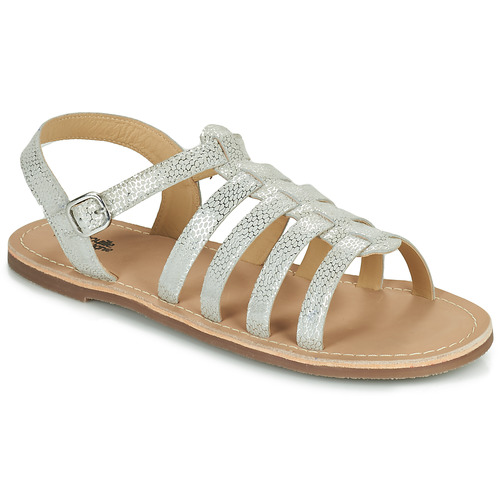 Sapatos Rapariga Sandálias Pochetes / Bolsas pequenas MAYANA Branco / Prateado