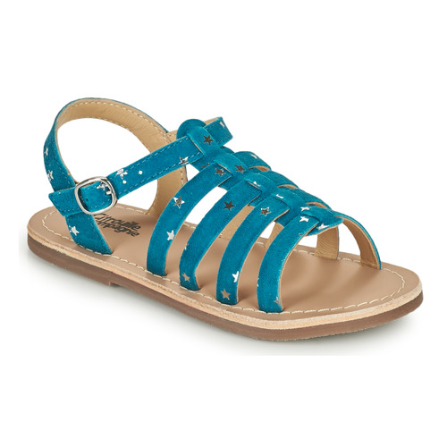 Sapatos Rapariga Sandálias Franklin & Marshmpagnie MAYANA Azul