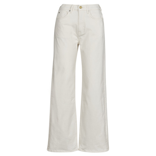 Textil Mulher Calças Jeans Pepe jeans LEXA SKY HIGH Branco
