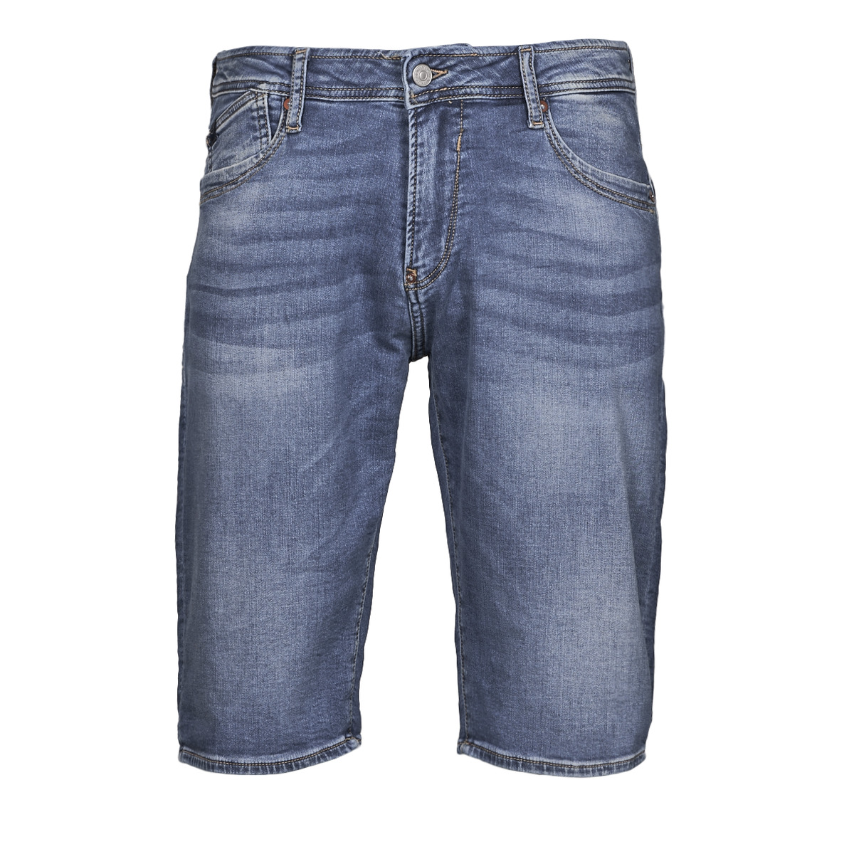 Textil Homem skinny Shorts / Bermudas Le Temps des Cerises JOGG BERMUDA Azul