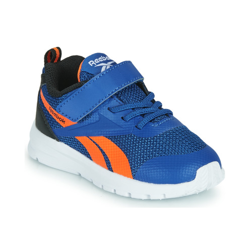 Sapatos Rapaz Sapatilhas Reebok Rebajas Sport RUSH RUNNER Azul / Laranja / Preto