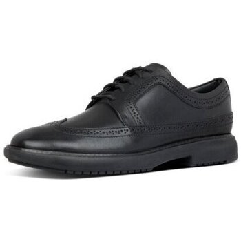 Sapatos Homem Sapatilhas FitFlop ODYN BROGUES ALL BLACK AW01 Preto