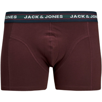 Roupa de interior Homem Boxer Jack & Jones 12176806 JACPETE TRUNKS NOOS PORT ROYALE Vermelho
