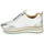 Sapatos Mulher Sapatilhas JB Martin 4CANDIO Prata / Branco
