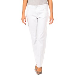 Textil Mulher Calças Gaastra Pantalon largo Branco