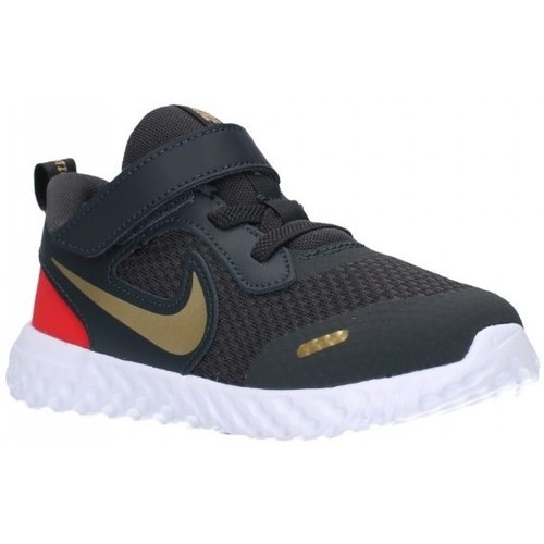 Sapatos Rapaz Sapatilhas Nike BQ5672/5673 016 Niño Gris Cinza