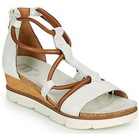 Sapatos Mulher Sandálias Mjus TAPASITA Branco / Camel