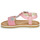 Sapatos Rapariga Sandálias Clarks FINCH SUMMER K Rosa