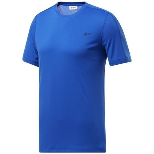 Textil Homem T-Shirt mangas curtas reebok eur Sport Wor Comm Tech Tee Azul