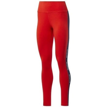 Textil Mulher Calças reebok Silve Sport TE Linear Logo CT L Vermelho